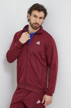 adidas trening bărbați, culoarea bordo IR8201