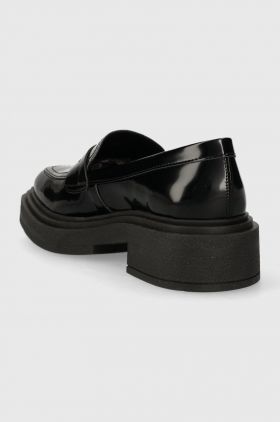 Steve Madden mocasini Charley femei, culoarea negru, cu platforma, SM11002970