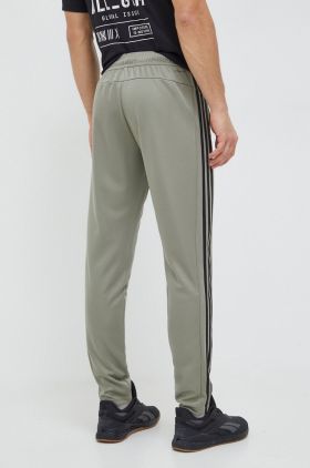 adidas Performance pantaloni de antrenament Training Essentials Base culoarea gri, cu imprimeu  IT5412