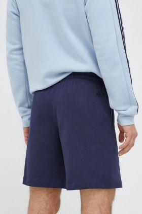 adidas pantaloni scurți bărbați, culoarea bleumarin IC9376