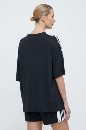 adidas Originals tricou 3-Stripes Tee femei, culoarea negru, IU2406