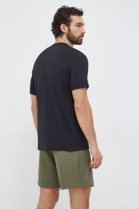 adidas tricou din bumbac bărbați, culoarea negru, cu imprimeu IS2855