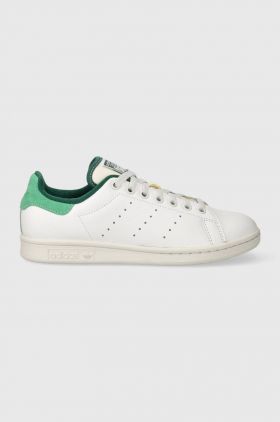 adidas Originals sneakers din piele Stan Smith culoarea alb ID2007