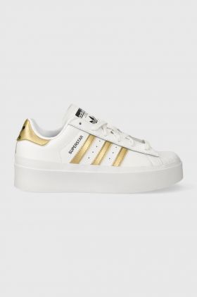 adidas Originals sneakers din piele Superstar Bonega culoarea alb IF7583