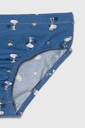 United Colors of Benetton slip copii x Snoopy culoarea albastru marin