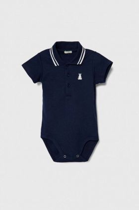 United Colors of Benetton body din bumbac pentru bebelusi