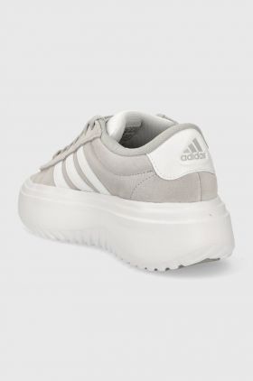 adidas sneakers din piele GRAND COURT culoarea gri IE1103