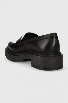 Steve Madden mocasini Charley femei, culoarea negru, cu toc plat, SM11002970