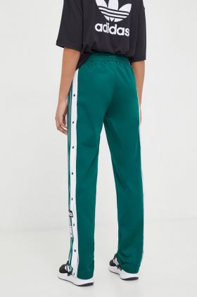 adidas Originals pantaloni de trening culoarea verde, cu imprimeu  IP0623