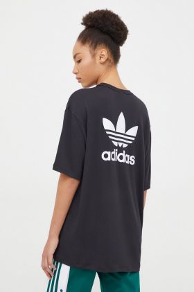 adidas Originals tricou femei, culoarea negru IU2408