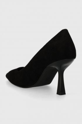 Answear Lab pantofi cu toc culoarea negru