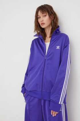 adidas Originals bluză femei, culoarea violet, uni IP0605