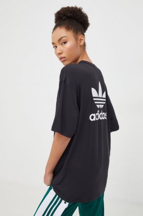 adidas Originals tricou femei, culoarea negru IU2408