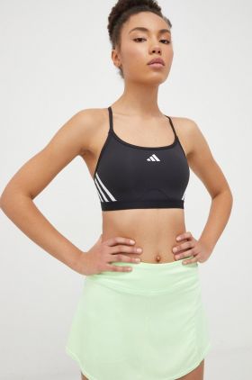 adidas Performance sutien sport Aeroreact culoarea negru IQ3354