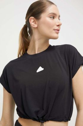 adidas tricou femei, culoarea negru IQ4830