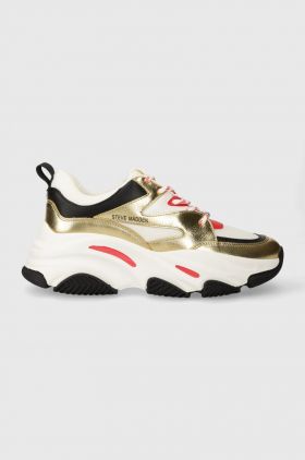 Steve Madden sneakers Progressive culoarea auriu, SM19000096