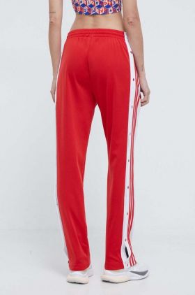 adidas Originals pantaloni de trening Adibreak Pant culoarea roșu, cu model IP0620