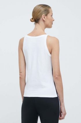 adidas Originals top 3-Stripe Tank de damă, culoarea alb, IR6914