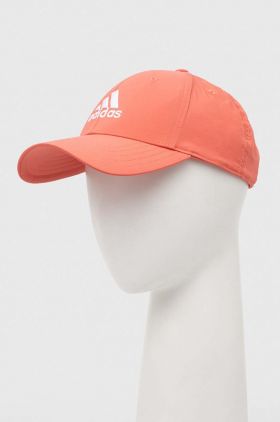 adidas șapcă culoarea roz, cu imprimeu IR7885