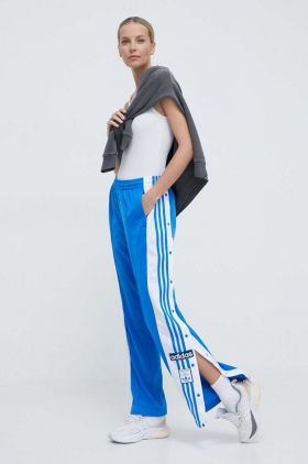 adidas Originals pantaloni de trening Adibreak Pant culoarea albastru, cu model, IP0615