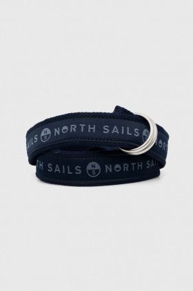 North Sails curea barbati, culoarea albastru marin