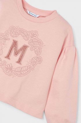 Mayoral bluza copii culoarea roz, cu imprimeu
