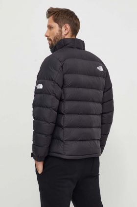 The North Face geaca barbati, culoarea negru, de iarna