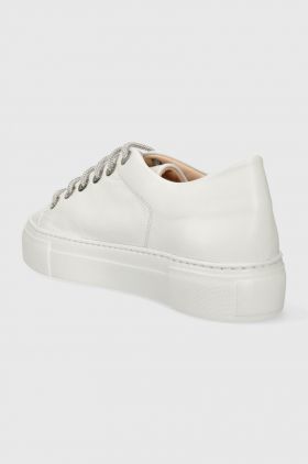 AGL sneakers din piele CRYSTAL culoarea alb, D925270PGKV019A634