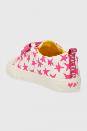 Agatha Ruiz de la Prada tenisi copii culoarea alb