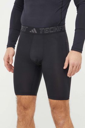 adidas Performance pantaloni scurți de antrenament Techfit culoarea negru HJ9921