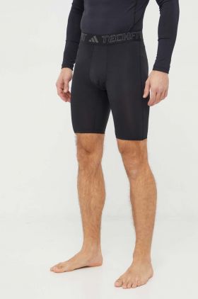 adidas Performance pantaloni scurți de antrenament Techfit culoarea negru HJ9921