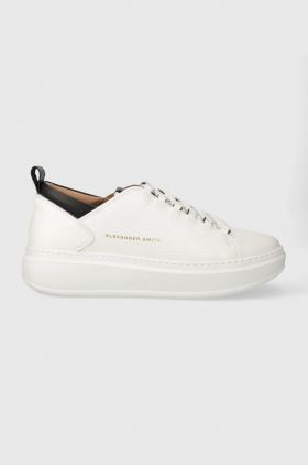 Alexander Smith sneakers din piele Wembley culoarea alb, ASAZWYM2303WBK