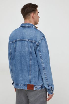 Pepe Jeans geaca jeans barbati, de tranzitie