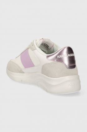 Karl Lagerfeld sneakers SERGER culoarea alb, KL63624