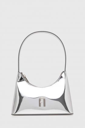 Furla poseta Diamante culoarea argintiu