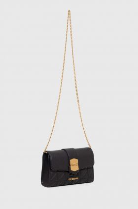 Love Moschino poseta culoarea negru