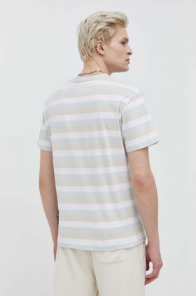 Solid tricou din bumbac barbati, modelator