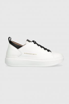 Alexander Smith sneakers din piele Wembley culoarea alb, ASAZWYM2260WBK