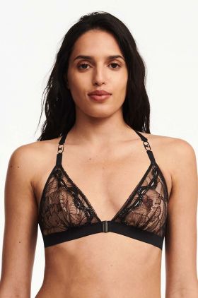 Chantelle X sutien culoarea negru, dantela