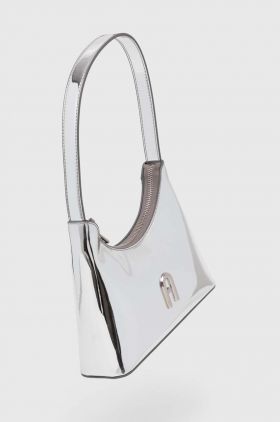 Furla poseta Diamante culoarea argintiu