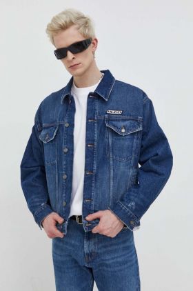 HUGO geacă din denim bărbați, de tranziție 50509689