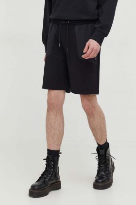 HUGO pantaloni scurți bărbați, culoarea negru 50504864