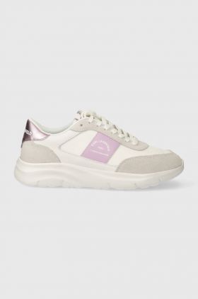 Karl Lagerfeld sneakers SERGER culoarea alb, KL63624