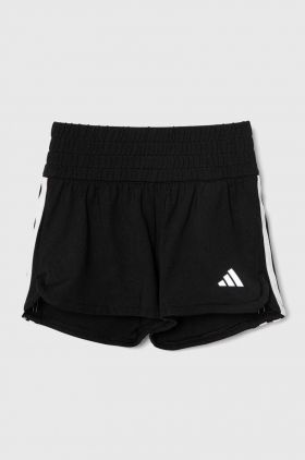 adidas pantaloni scurti copii culoarea negru, cu imprimeu