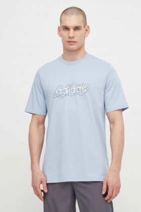 adidas tricou din bumbac bărbați, cu imprimeu IS2867