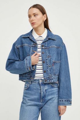 Levi's geaca jeans femei, de tranzitie