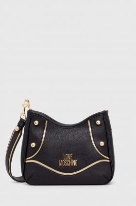 Love Moschino poseta culoarea negru