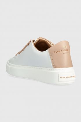 Alexander Smith sneakers London culoarea alb, ALAZLDW8352WNU