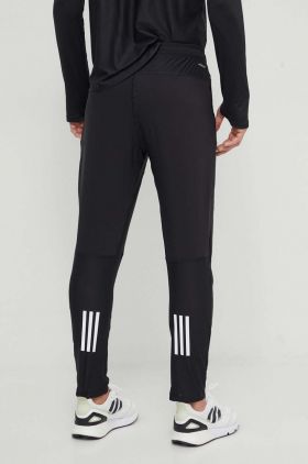 adidas Performance pantaloni de alergare Own the Run culoarea negru, cu imprimeu IK5024