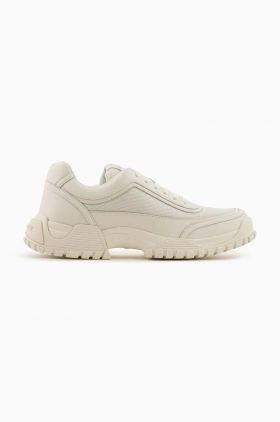 Emporio Armani sneakers culoarea bej, X4X590 XR099 M801